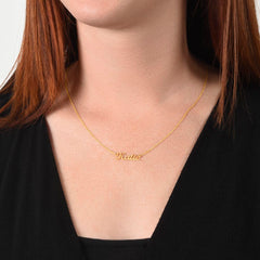 New Classic Style Name Necklace
