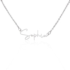 New Signature Custom Name Necklace
