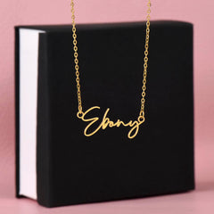 New Signature Custom Name Necklace