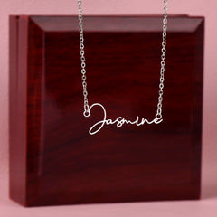 New Signature Custom Name Necklace