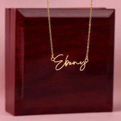 New Signature Custom Name Necklace