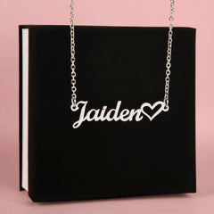 New Classic Heart Name Necklace