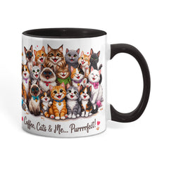 Coffee, Cats, & Me Mug